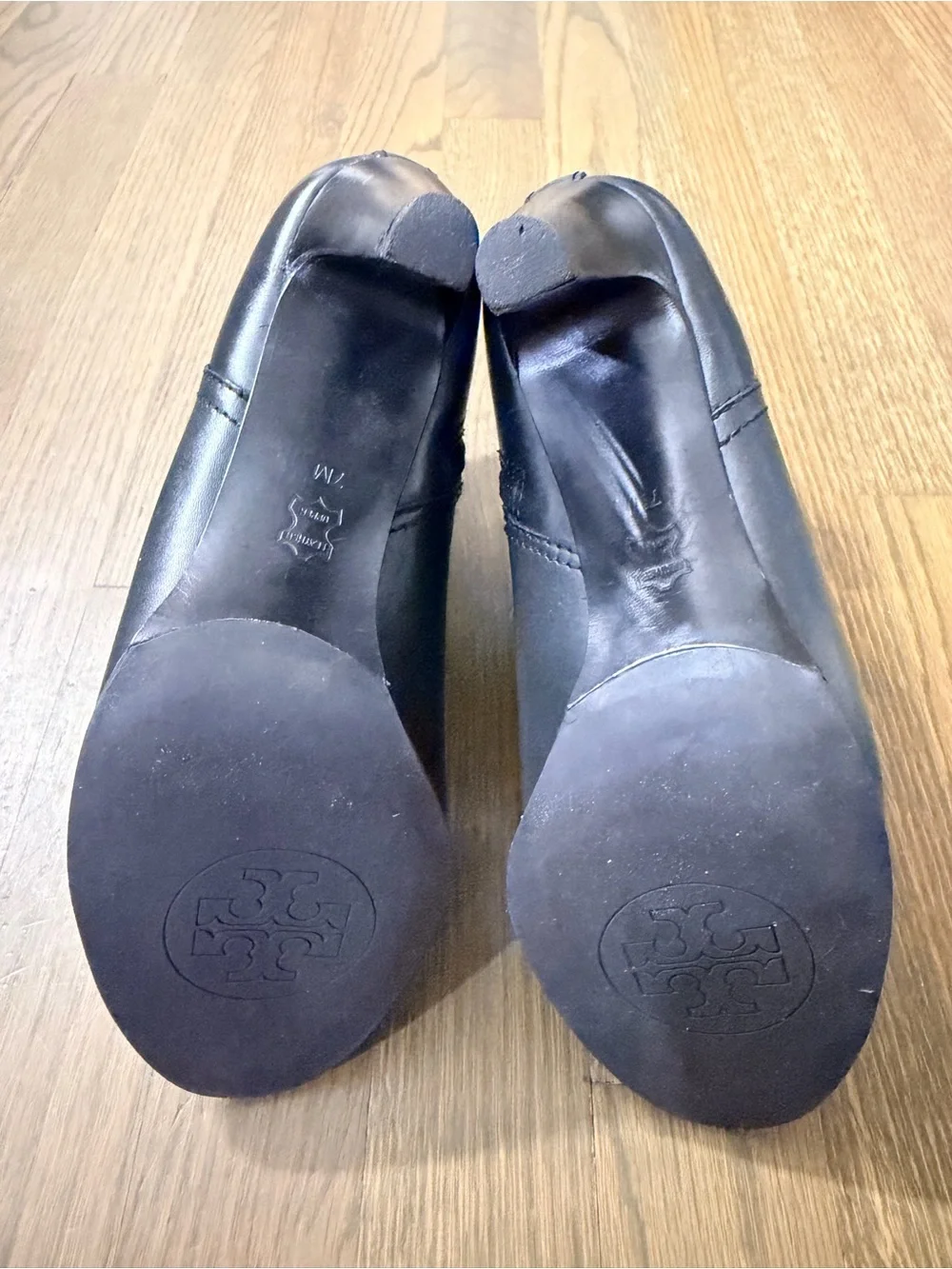 Tory Burch Booties - Bristol High Heel Size 7 Black Leather